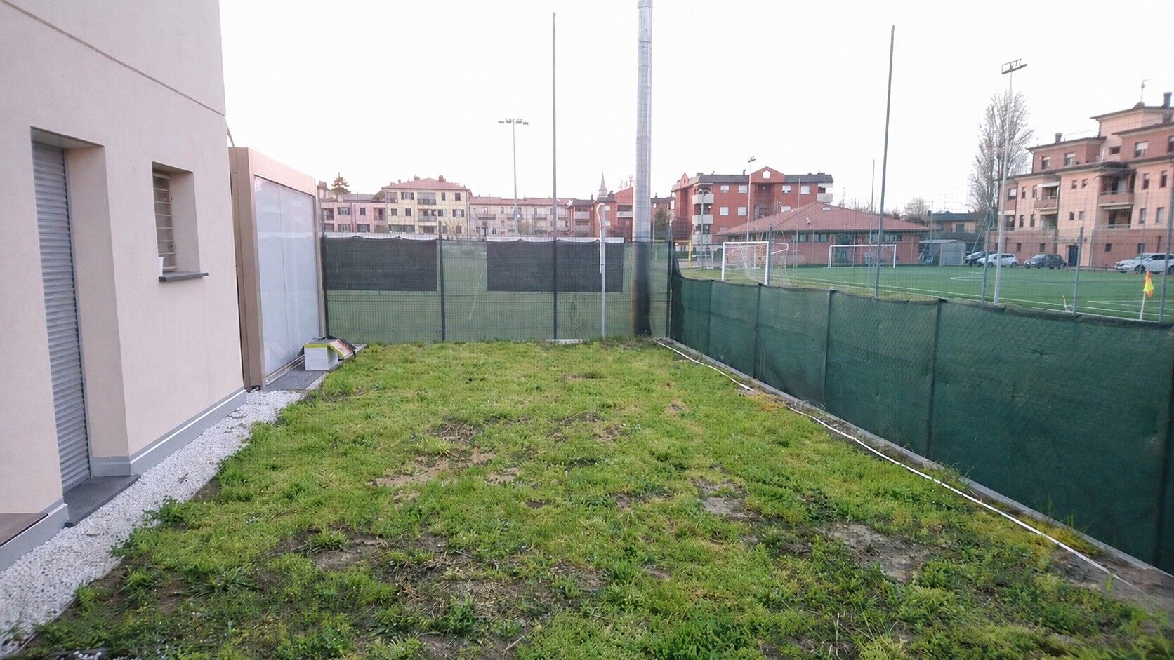 Giardino prima dell'intervento